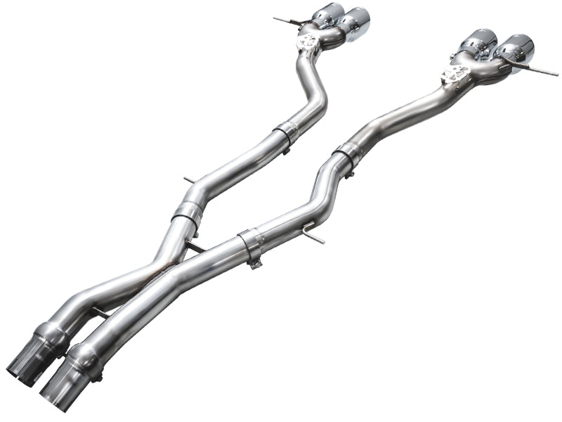 AWE Tuning 23-24 BMW G87 M2 Track Edition Exhaust - Chrome Silver Tips-thumbmail-12