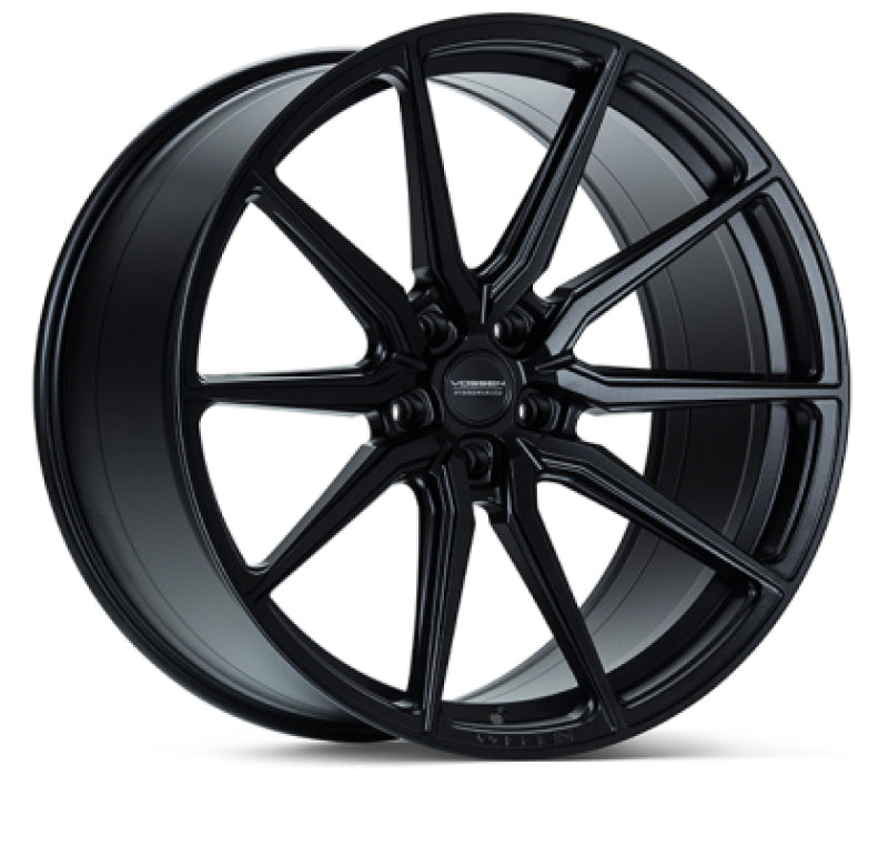 Vossen HF-3 24x10 - 5x150 - ET32 - Deep Face - 110.1 - Satin Black Wheel-thumbmail-1