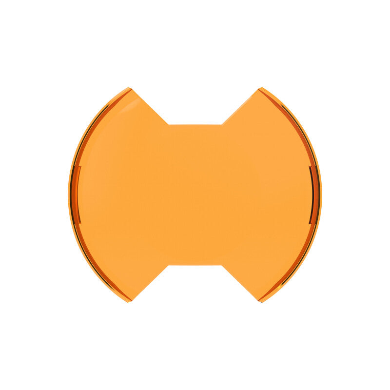 KC HiLiTES SlimLite 8in. LED Light Shield (Shield Only) - Amber-thumbmail-1