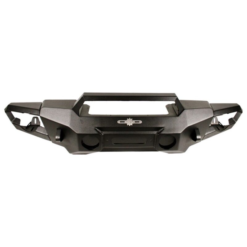 Rock Slide 07-18 Jeep Wrangler JK Big Sky Aluminum Mid Front Bumper w/ Winch Plate-thumbmail-1