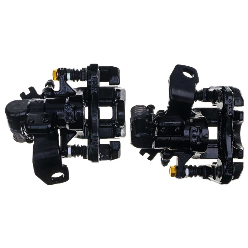 Power Stop 06-11 Acura CSX Rear Black Caliper - Pair w/Bracket-thumbmail-2