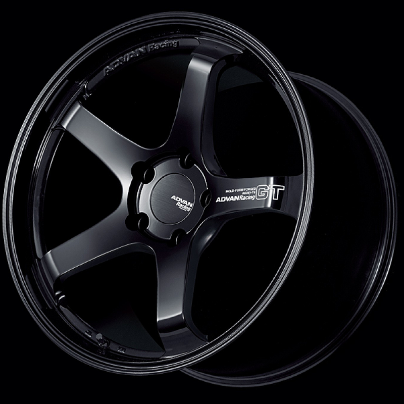 Advan TC4 18x9.5 / +38 Offset / 5-120 / 72.5mm Bore / Racing Gloss Black (No Ring)-thumbmail-1