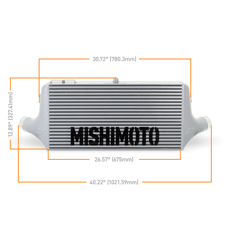 Mishimoto Universal L-Line Intercooler - Black-thumbmail-2