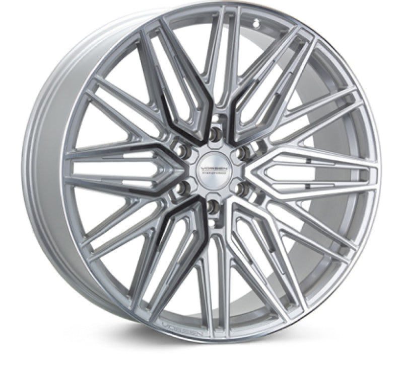 Vossen HF6-5 22x10 - 6x139.7 - ET-18 - Super Deep Face - 106.1 - Silver Polished Wheel-thumbmail-1