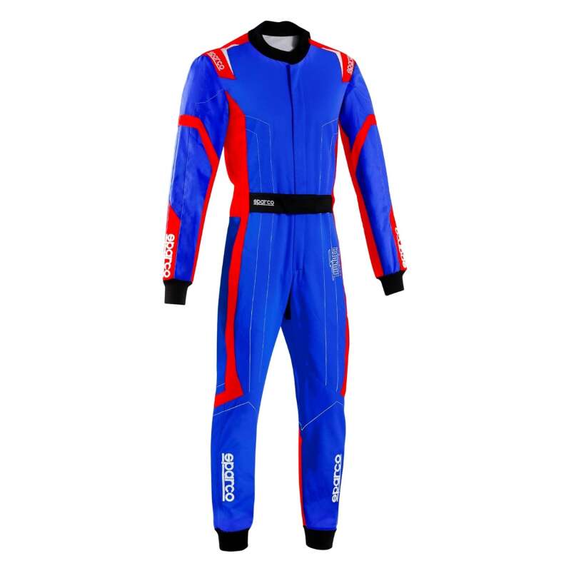 Sparco Thunder Racing Suit Blue/Red - Large-thumbmail-1