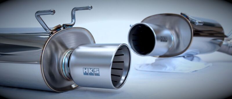 HKS 89-94 Nissan Skyline GT-R E-BNR32 RB26DETT URBAN MATTE Edition Super Turbo Muffler-thumbmail-4