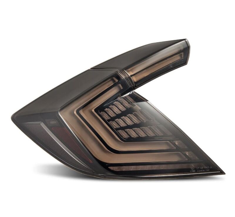 AlphaRex 16-21 Honda Civic Hatchback / Type-R FK8 Nova-Series LED Tail Lights - Black Smoke-thumbmail-4