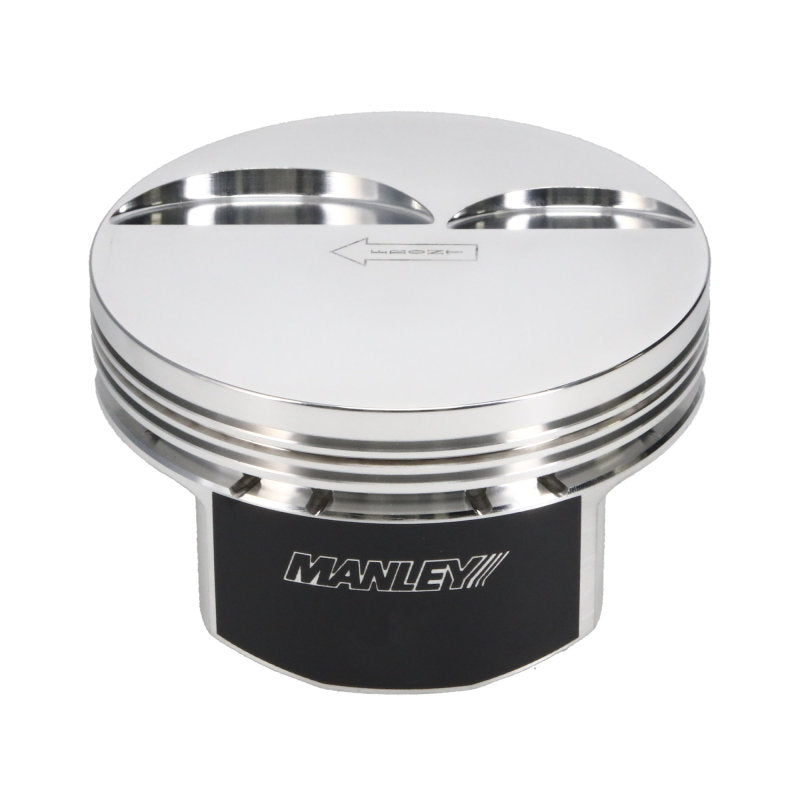 Manley Small Block Chevrolet LS Series 4.005in Bore 4in Stroke 4cc Flat Top Piston Set-thumbmail-5