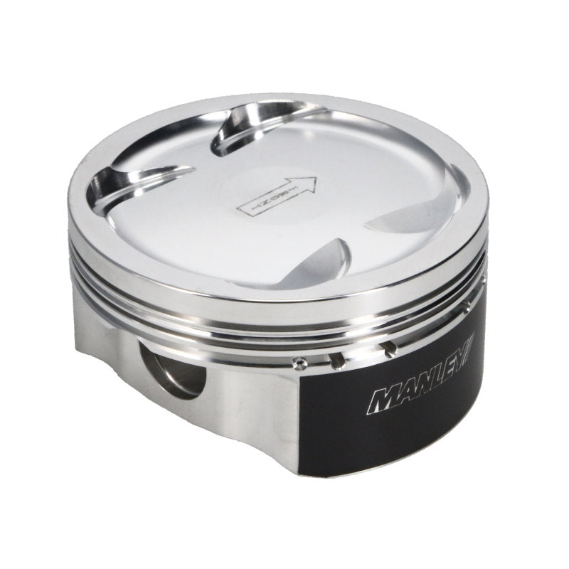 Manley 04+ Subaru WRX STi (EJ257) 83mm Stroker 99.5mm STD Bore 9.8:1 Dish Piston Set with Rings-thumbmail-4