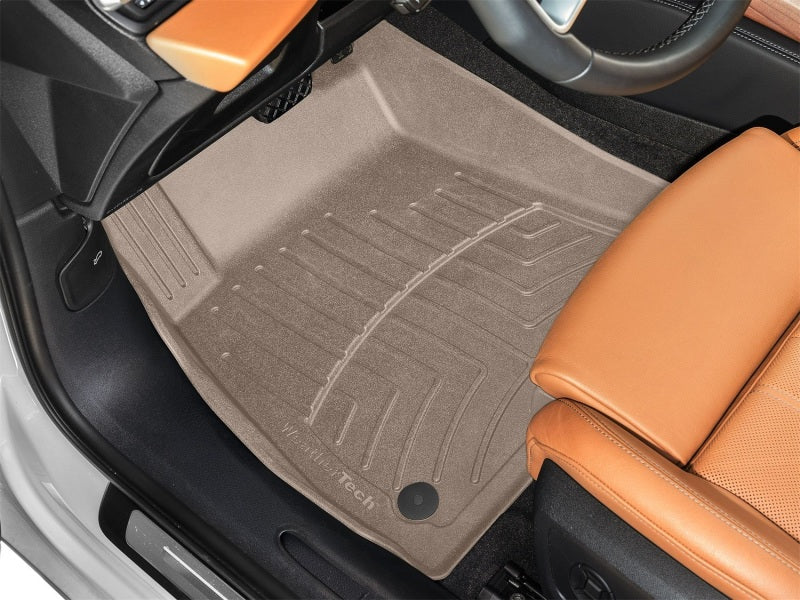 WeatherTech 25-25 Audi A5 1st Row Front FloorLiner HP - Tan-thumbmail-8