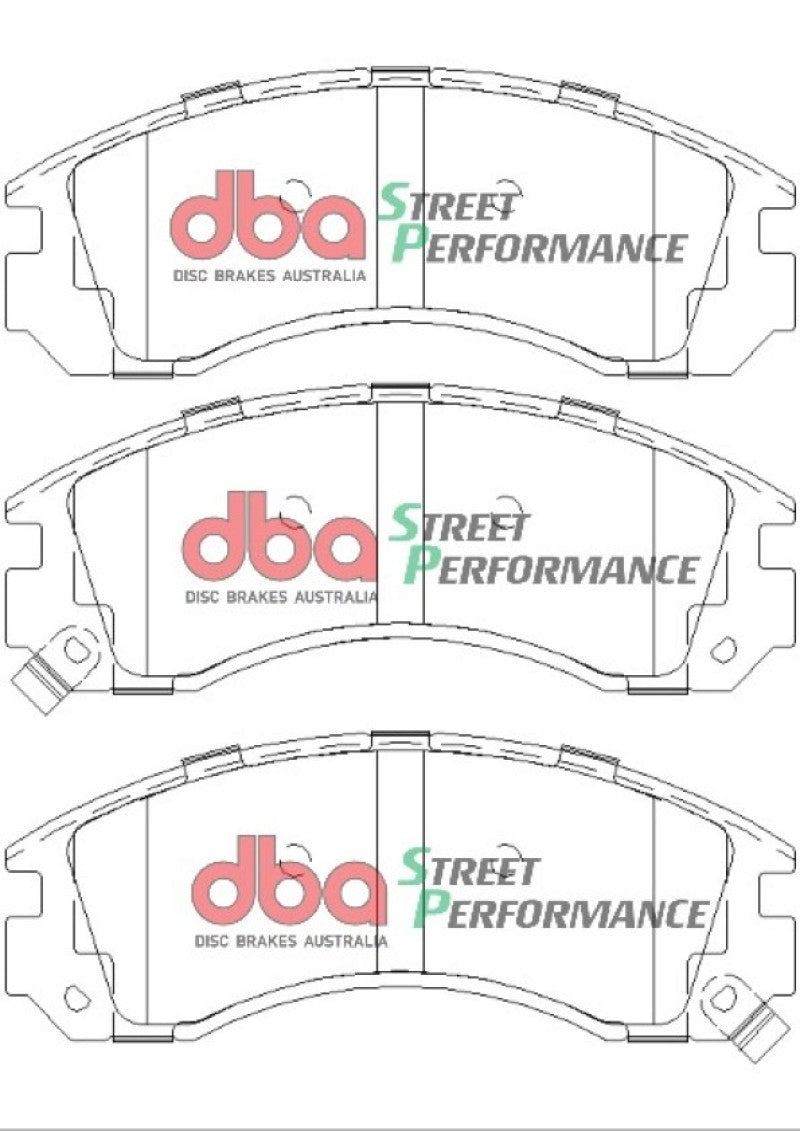 DBA 91-96 Dodge Stealth FWD SP Performance Front Brake Pads-thumbmail-2