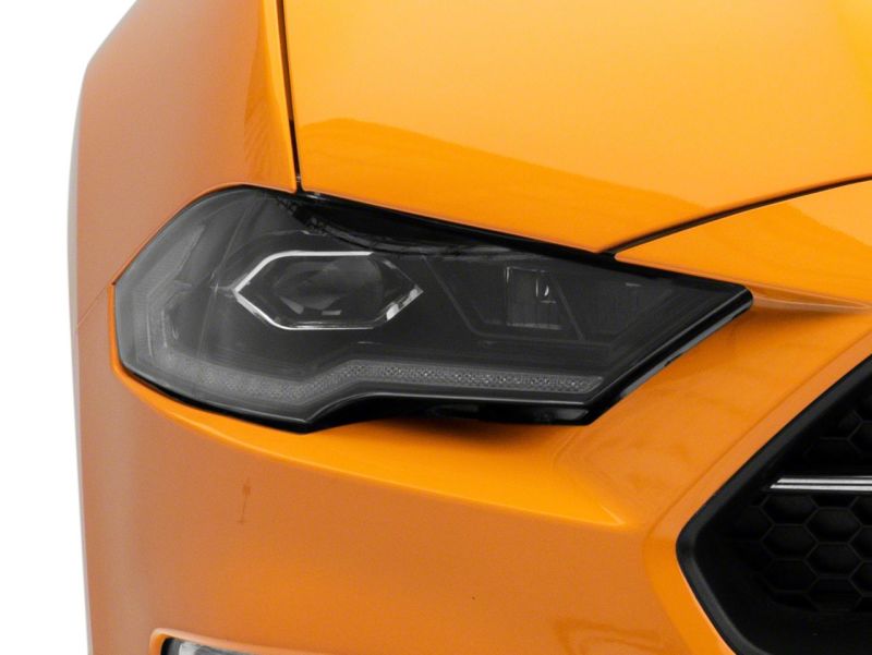 Raxiom 18-23 Ford Mustang GT EcoBoost LED Projector Headlights- Blk Housing (Clear Lens)-thumbmail-2