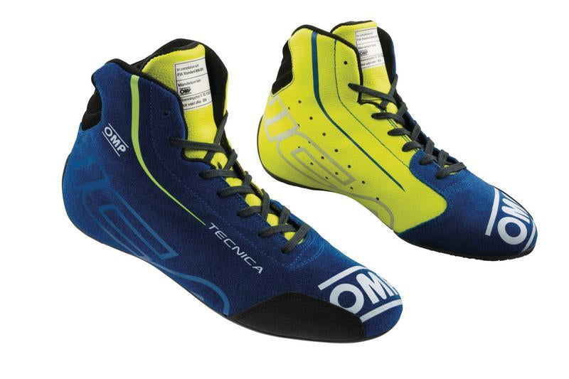 OMP TECNICA SHOES my2025 FIA 8856-2018 BLACK / ANTHRACITE SZ 47