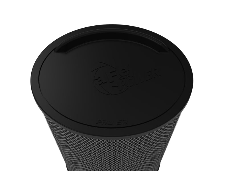 aFe POWER Magnum FLOW Blk Pro 5R Air Filter 6.75x5in Flange x 9.25x7.5 Base x 7.75x6 Top x 18 Height-thumbmail-2