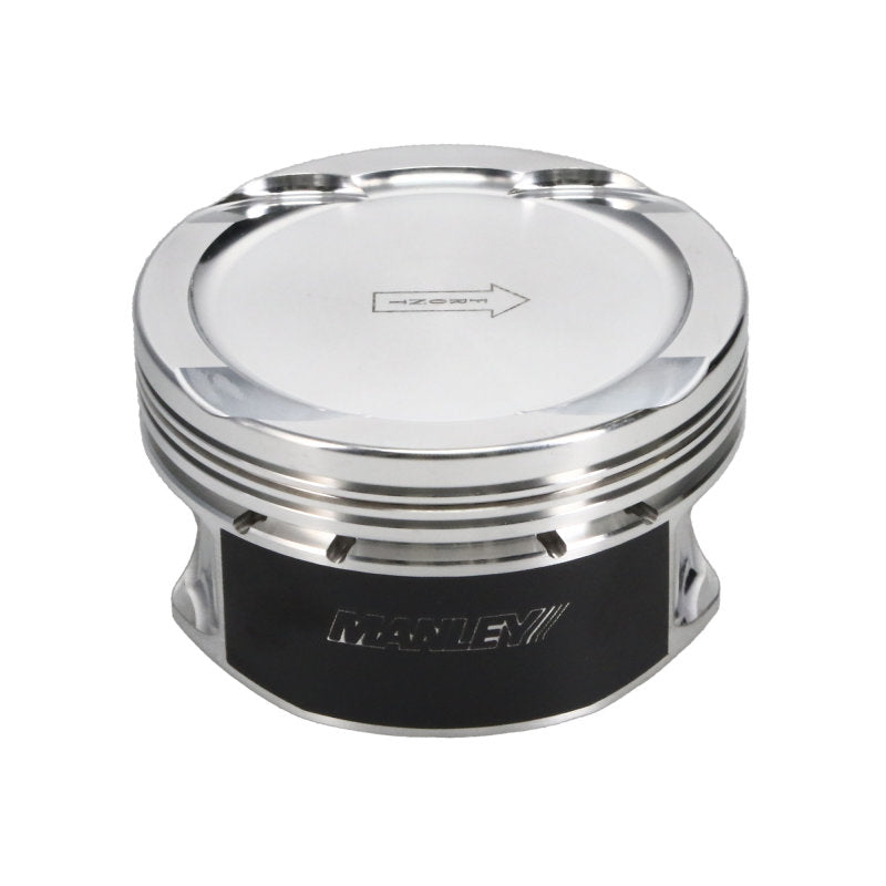 Manley Ford Coyote 5.0L DOHC -12cc Dish 3.700in Bore Piston Set-thumbmail-6