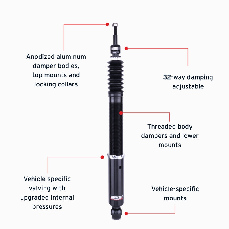 Air Lift Performance 09-16 Audi A4 Quattro & FWD S4/RS4 Rear Air Suspension Kit-thumbmail-5