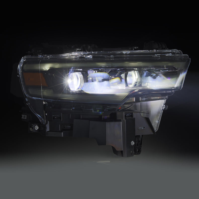 AlphaRex 25-26 Dodge Ram 1500 Luxx LED Proj Headlights -Alpha Black w/Activ Lit/Seq Signal/Switchbk-thumbmail-4