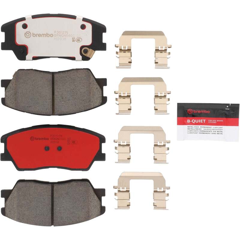 Brembo OE 19-22 Kia Soul PRIME Ceramic Brake Pad - Front-thumbmail-11