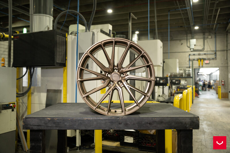Vossen HF4T - 20x9 - ET35 - 5x120 - 64.1 - FLAT - SBZ - Satin Bronze Wheel - Left-thumbmail-1