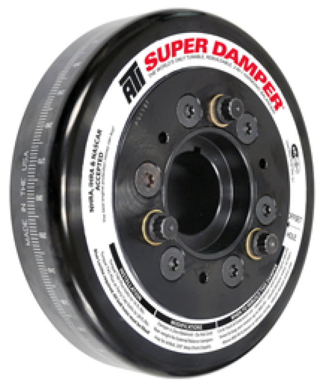 ATI Damper - 6.325in - Steel - AMC 304-401 - V8 - Ext Bal - 240 Deg OEM Weight - 3 Ring-thumbmail-1