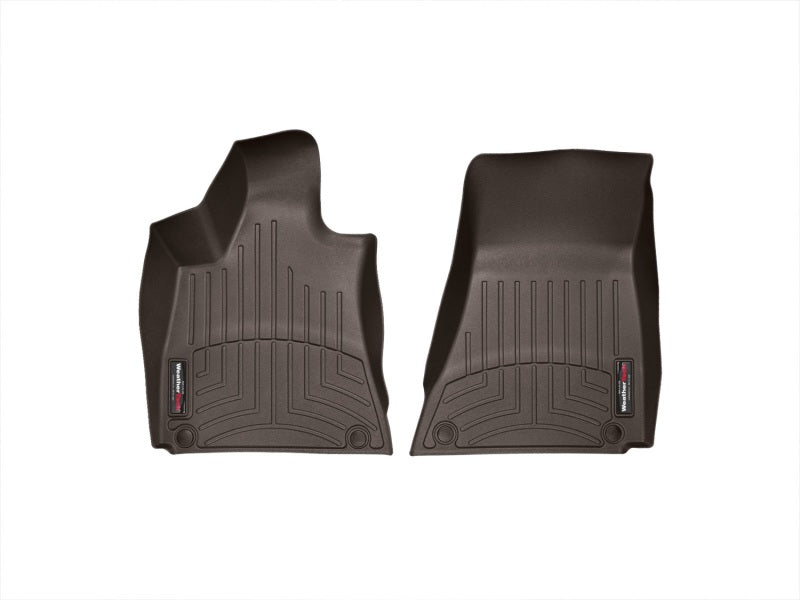 WeatherTech 14-15 Maserati Quattroporte Front FloorLiners - Cocoa-thumbmail-2