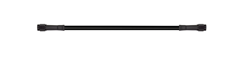 Goodridge 54in Universal Brake Line Assembly w/Black Zinc Fittings & Black Hose-thumbmail-1