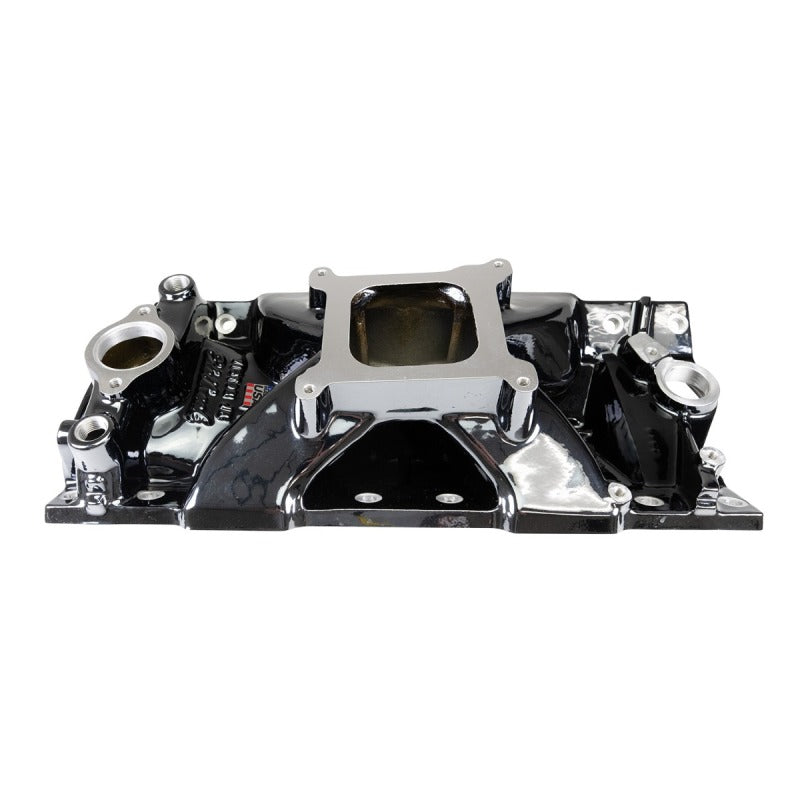 Edelbrock Chevy SB Victor Jr. 23 Degree Black Plasma Intake Manifold-thumbmail-5