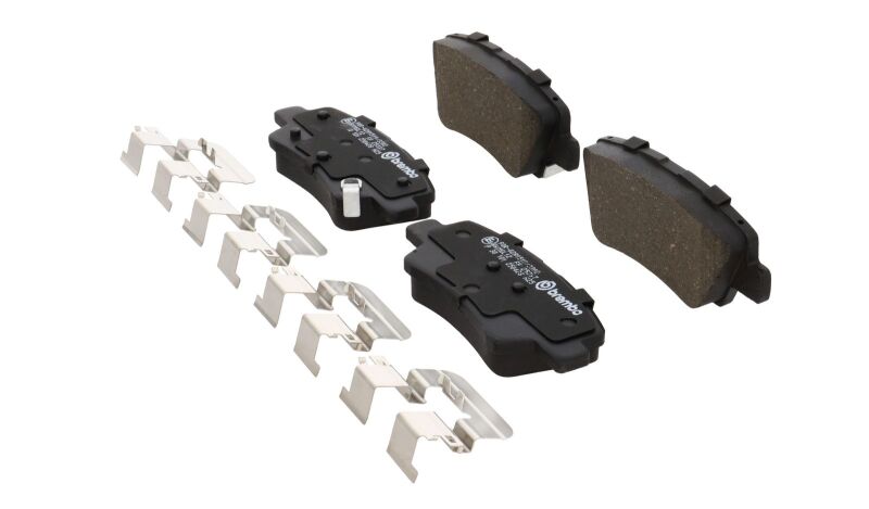 Brembo OE 21-23 Hyundai Kona/19-24 Kona Electric/19-21 Veloster Low-Met Brake Pad - Rear-thumbmail-10
