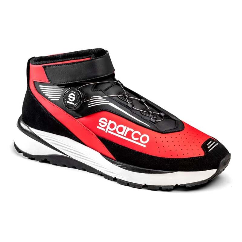 Sparco Shoe Chrono 43 Blk/Red-thumbmail-2