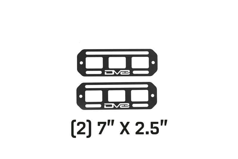 DV8 Offroad Universal Molle Panels - 7" x 2.5" PAIR-thumbmail-4