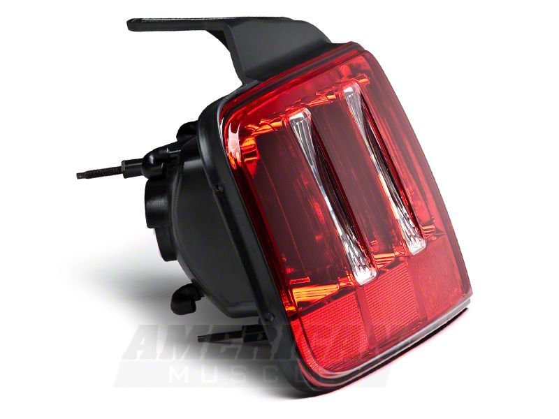 Raxiom 05-09 Ford Mustang Coyote Tail Lights- Chrome Housing - Red/Clear Lens-thumbmail-5