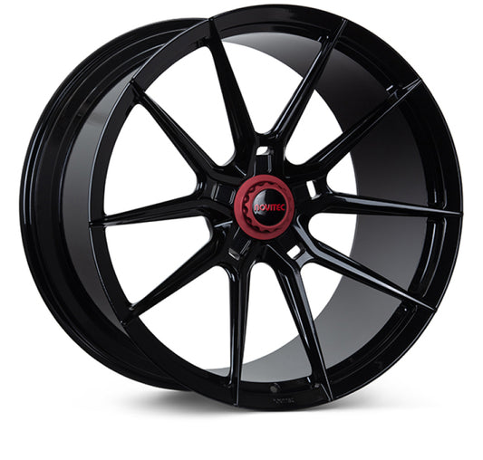 Vossen x Novitec NF10 22x12 ET:57 Gloss Black Ferrari 458 / F12 Rear Wheel