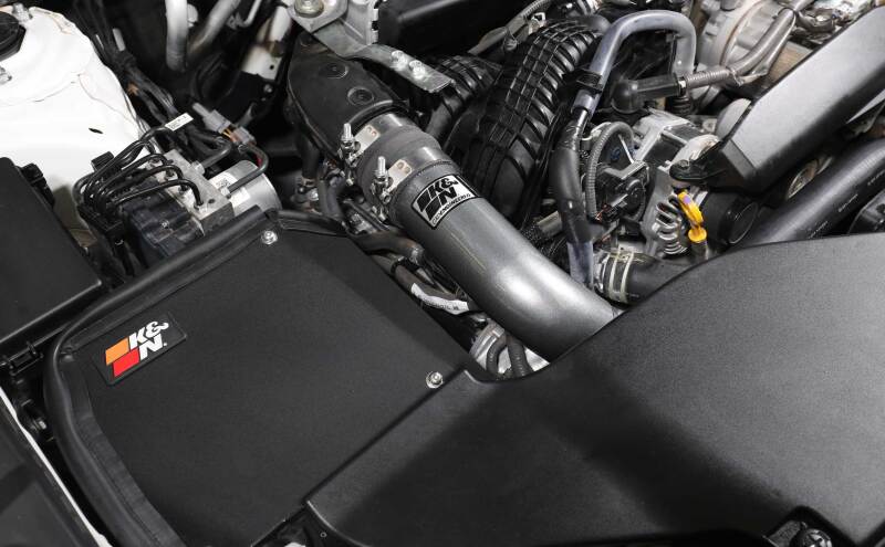 K&N 22-23 Subaru WRX 2.4L H4 Aluminum Charge Pipe Kit - Gunmetal Gray-thumbmail-2