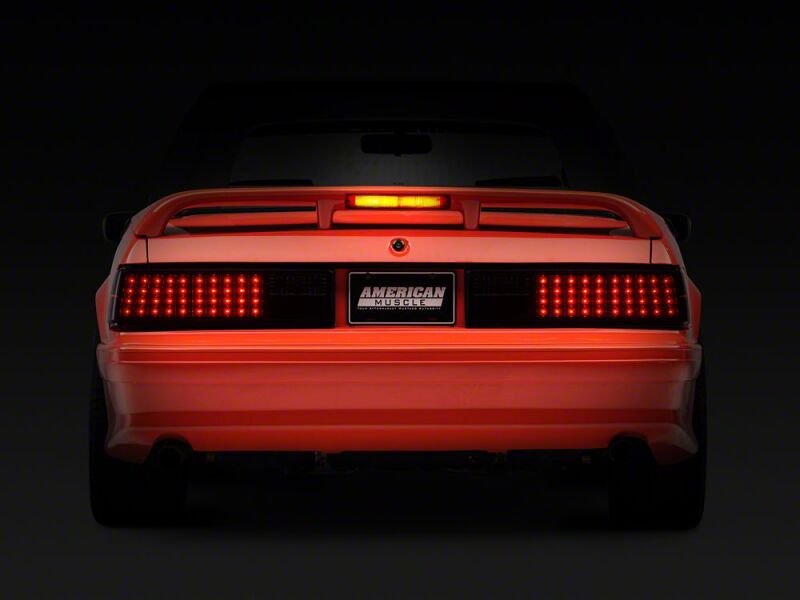 Raxiom 87-93 Ford Mustang Axial Series Smoked LED Tail Lights-thumbmail-2