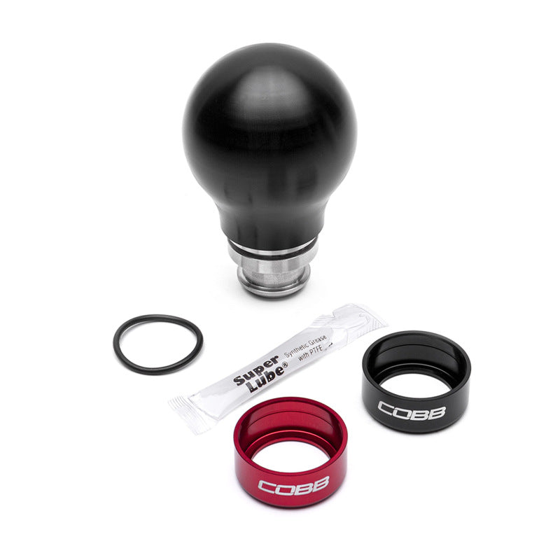 Cobb Subaru 5-Speed COBB Short Weighted Knob - Black-thumbmail-1