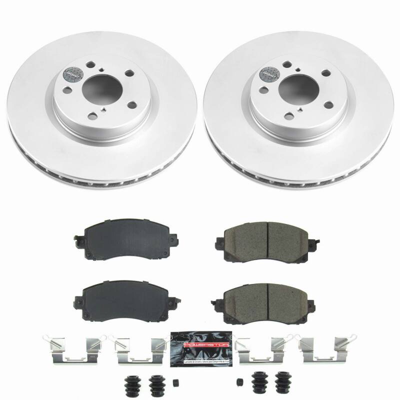 Power Stop 17-22 Subaru Impreza Front Z23 Coated Brake Kit-thumbmail-1