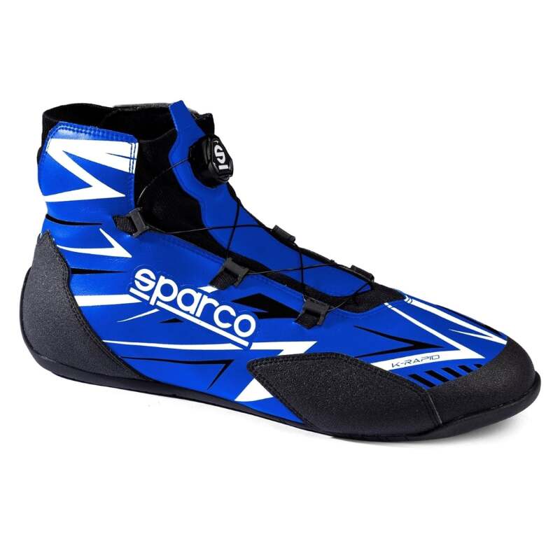 SPARCO K-Rapid Blue/White Kart Racing Shoes Size 42-thumbmail-1