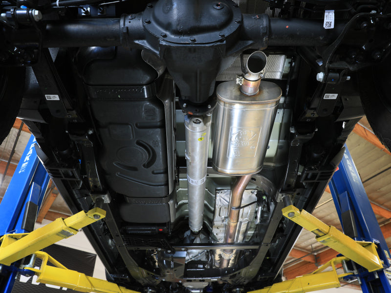aFe 23-25 GM Colorado/Canyon L4-2.7L (t) ROCK BASHER 3 IN 409 Stainless Steel Cat-Back Exhaust-thumbmail-3