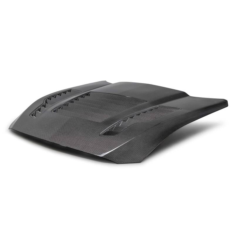 Anderson Composites 2024 Ford Mustang Type-GT4 Double-Sided Carbon Fiber Hood-thumbmail-2