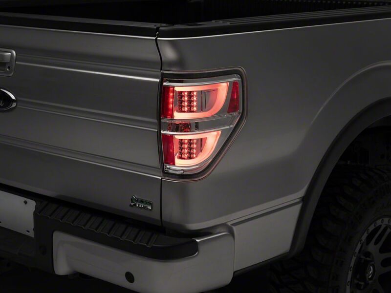 Raxiom 09-14 Ford F-150 Styleside G2 LED Tail Lights- Chrome Housing- Clear Lens-thumbmail-4