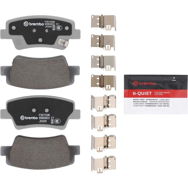 Brembo OE 21-24 Hyundai Elantra PRIME Ceramic Brake Pad - Rear-thumbmail-1