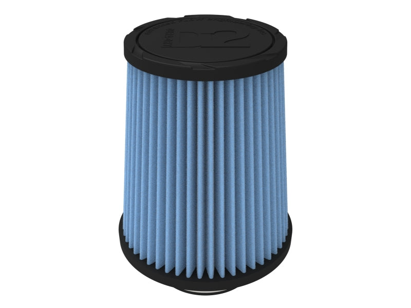 aFe POWER Universal Clamp-On Air Filter w/ D2 Dura-Dry Media - 3in F x 6in B x 4-3/4in T x 7in H