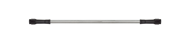 Goodridge 76in Universal Brake Line Assembly w/Black Zinc Fittings & Clear Hose-thumbmail-1