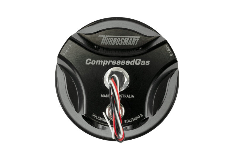 Turbosmart GenV Compressed Gas Solenoid WG45/WG50 Complete Sensor Cap - Black-thumbmail-1