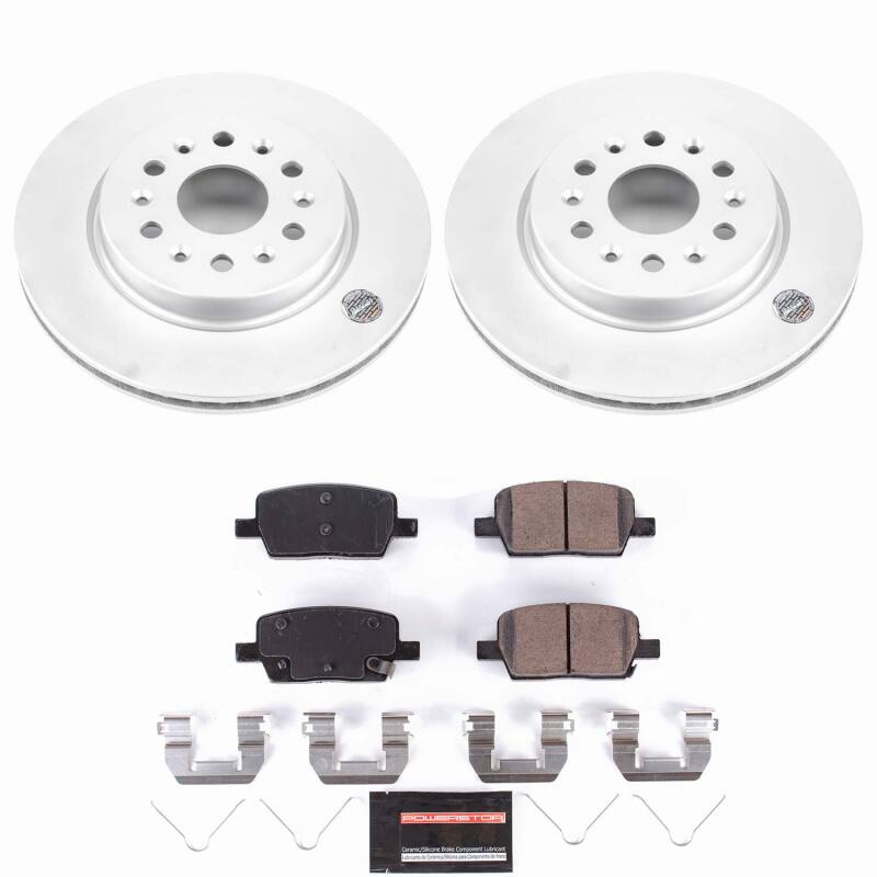 Power Stop 18-20 Buick Enclave Rear Z23 Coated Brake Kit-thumbmail-1