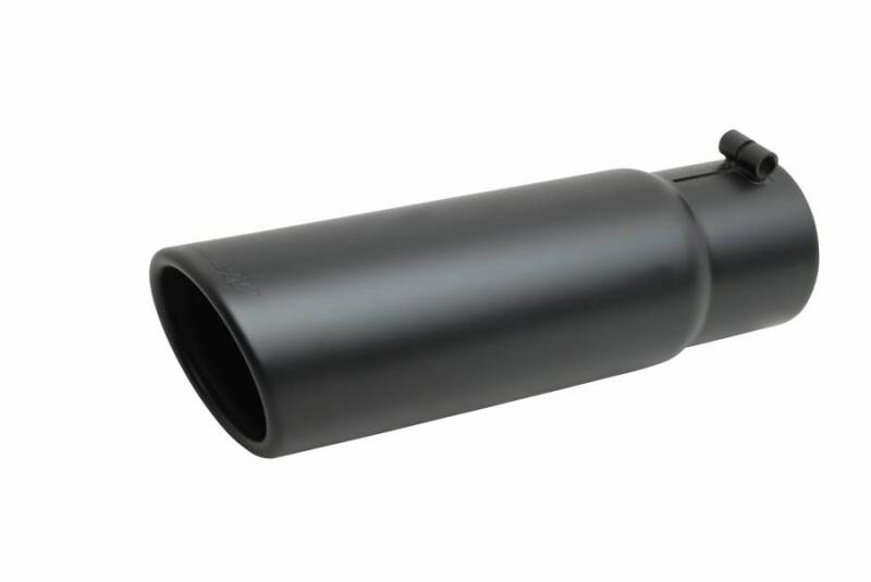 Gibson Black Ceramic Rolled Edge Angle Exhaust Tip-thumbmail-1