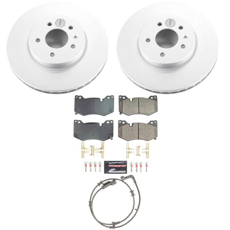 Power Stop 20-22 Cadillac CT4 Front Z23 Coated Brake Kit-thumbmail-1
