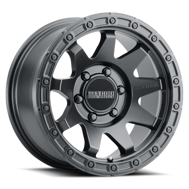 Method MR317 17x9 -12mm Offset 5x5 71.50mm CB Matte Black Wheel-thumbmail-2