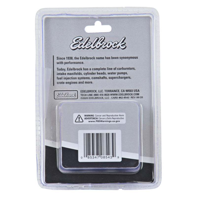 Edelbrock Exhaust Header Bolts M8-1.25 X 25mm, Black Oxide (Set Of 12)-thumbmail-3