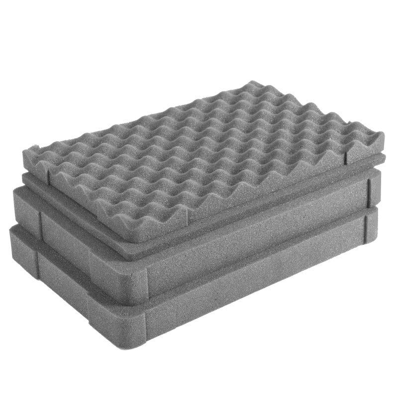 Go Rhino XVenture Gear Hard Case Medium 18in. Foam Kit (Foam ONLY) - Charcoal Grey-thumbmail-1